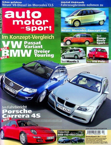 Deckblatt Auto Motor und Sport (13/2005)